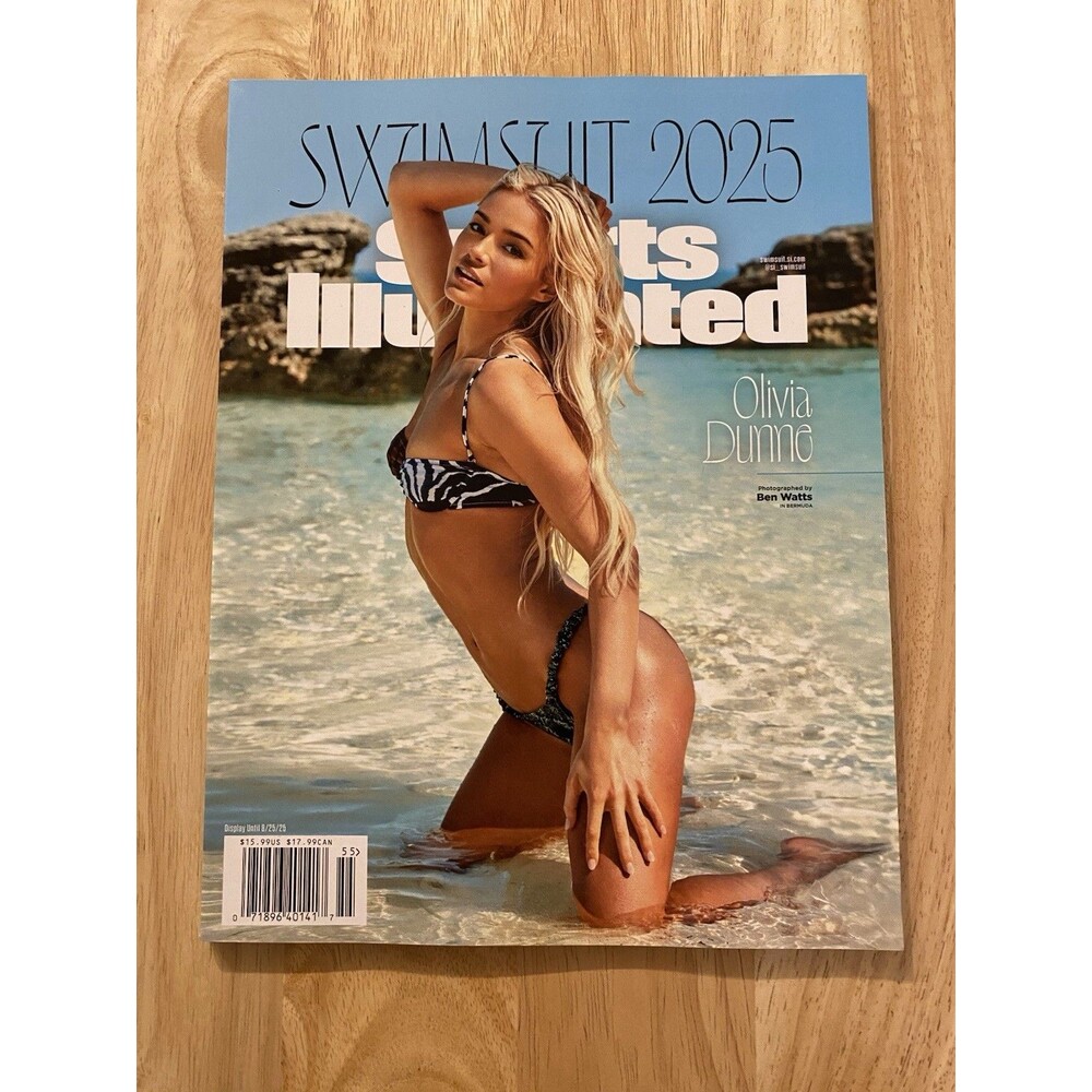 Sports Illustrated Magazine Swimsuit Issue 2025 Olivia Dunne US SELLER